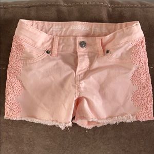 Girls jean shorts